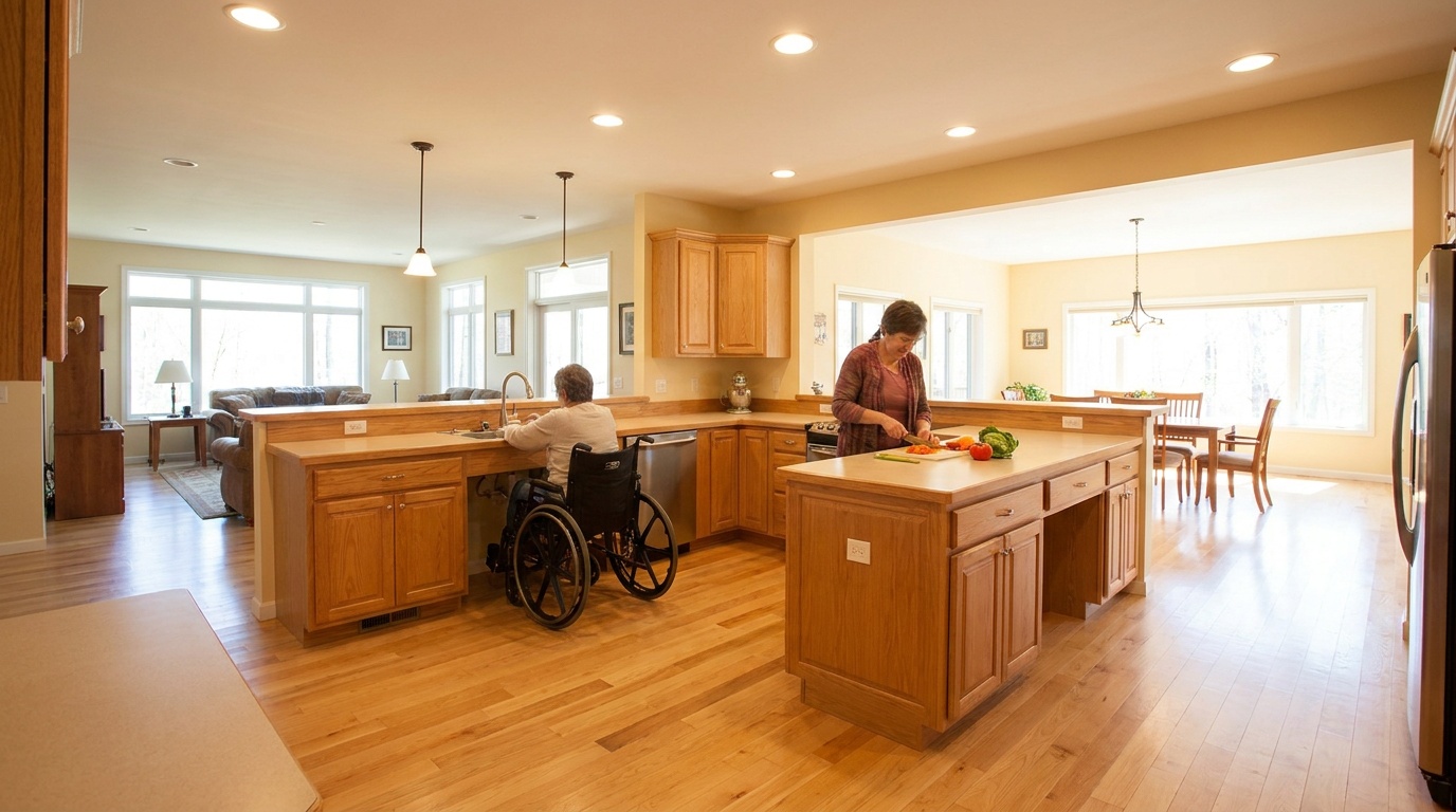 Accessible aging home design