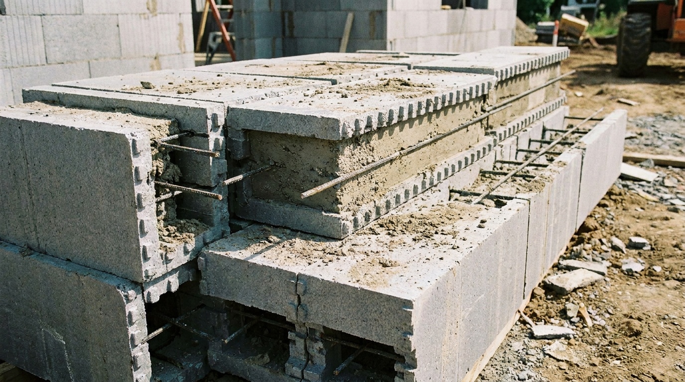 Tornado resistant ICF construction